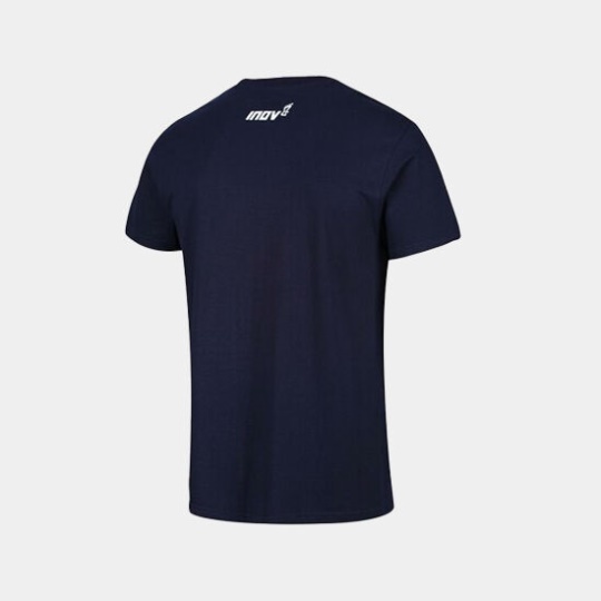 Organic Cotton T-Shirt ''Inov-8'' Men's Blue
