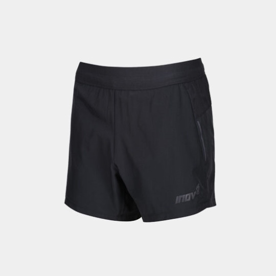Black Inov-8 Race Elite 5'' Short Men's