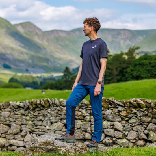 Graphic T-Shirt Short Sleeve ''Brand'' Men's Inov-8 Black Graphite