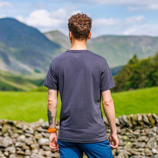 Graphic T-Shirt Short Sleeve ''Brand'' Men's Inov-8 Black Graphite