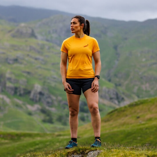 Inov-8 Graphic T-Shirt Ss ''Brand'' Women's Yellow