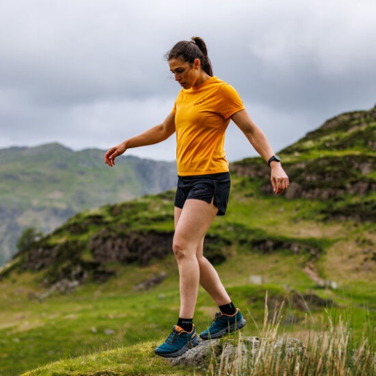 Inov-8 Graphic T-Shirt Ss ''Brand'' Women's Yellow