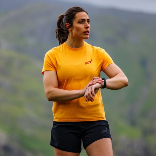 Inov-8 Graphic T-Shirt Ss ''Brand'' Women's Yellow