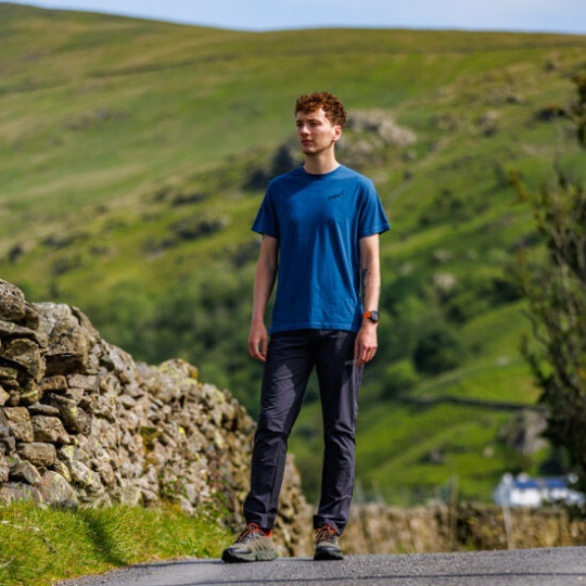 Inov-8 Navy Graphic T-Shirt Short Sleeve ''Forged'' Men's