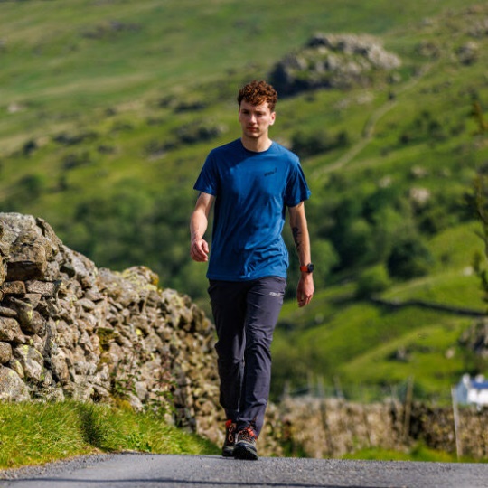 Inov-8 Navy Graphic T-Shirt Short Sleeve ''Forged'' Men's