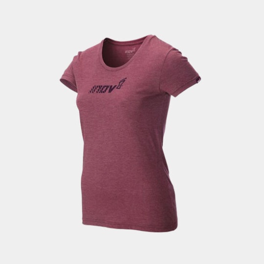 Inov-8 Purple Tri Blend Tee 'Division' Women's