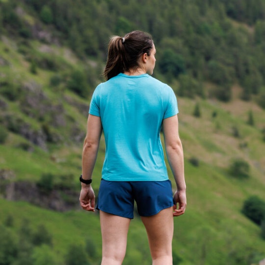 Inov-8 Teal Graphic T-Shirt Ss ''Brand'' Women's