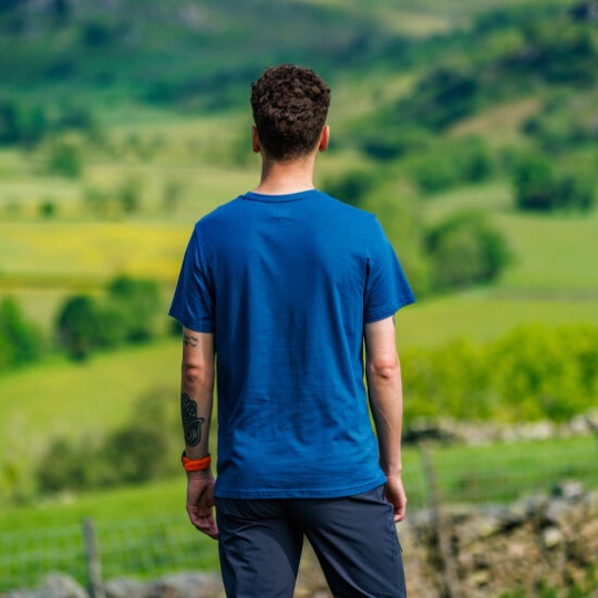 Navy Graphic T-Shirt Short Sleeve ''Inov-8'' Men's