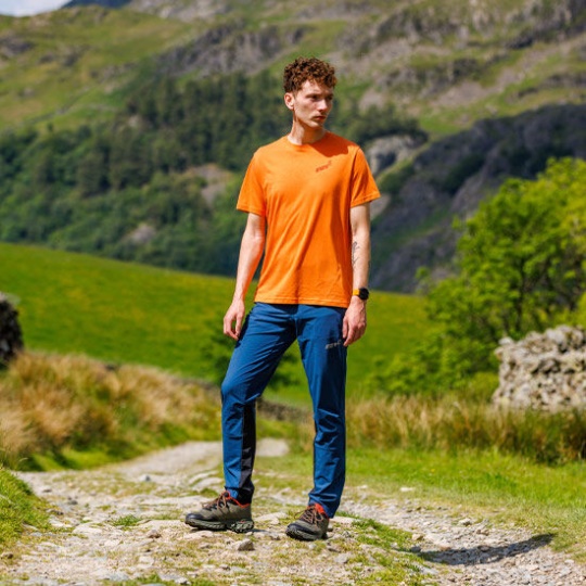 Orange Inov-8 Graphic T-Shirt Short Sleeve ''Brand'' Men's