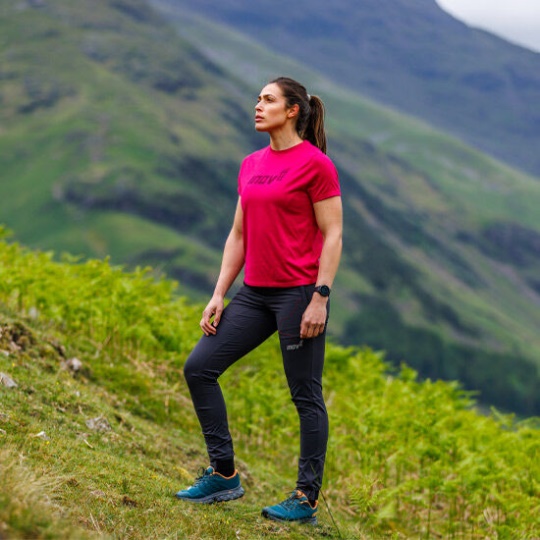 Pink Graphic T-Shirt Ss ''Inov-8'' Women's