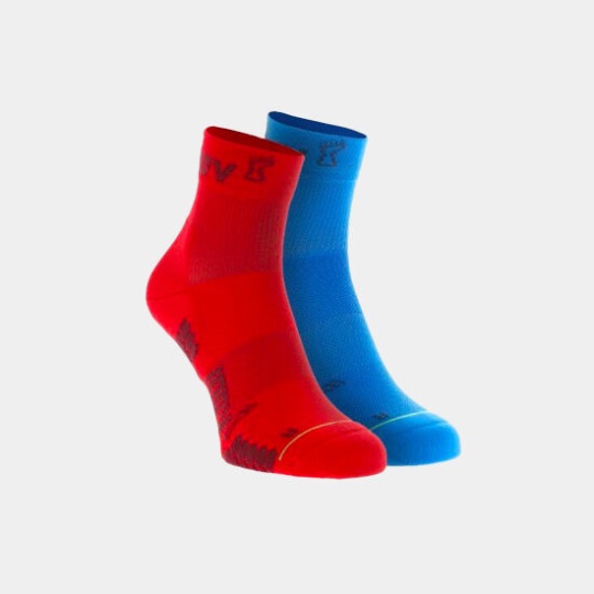 Trailfly Sock Mid Men's (Twin Pack) Inov-8 Blue-Red