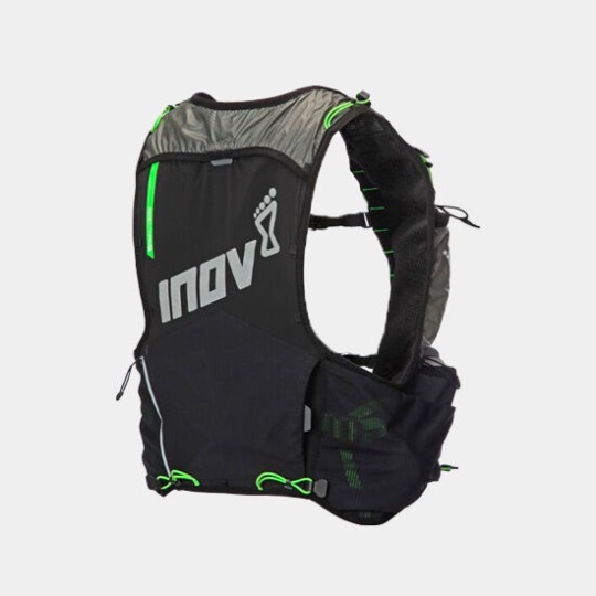 Inov-8 Black-Green Race Ultra Pro 5 Vest