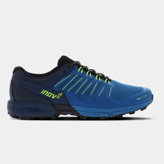Blue-Navy-Yellow Inov-8 Roclite G 275 Men's