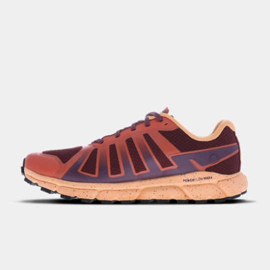Red-Burgundy-Orange Inov-8 Trailfly G 270 Women's